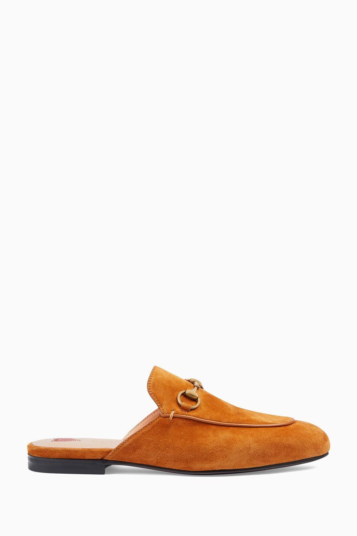 

Princetown Mules in Suede, Orange