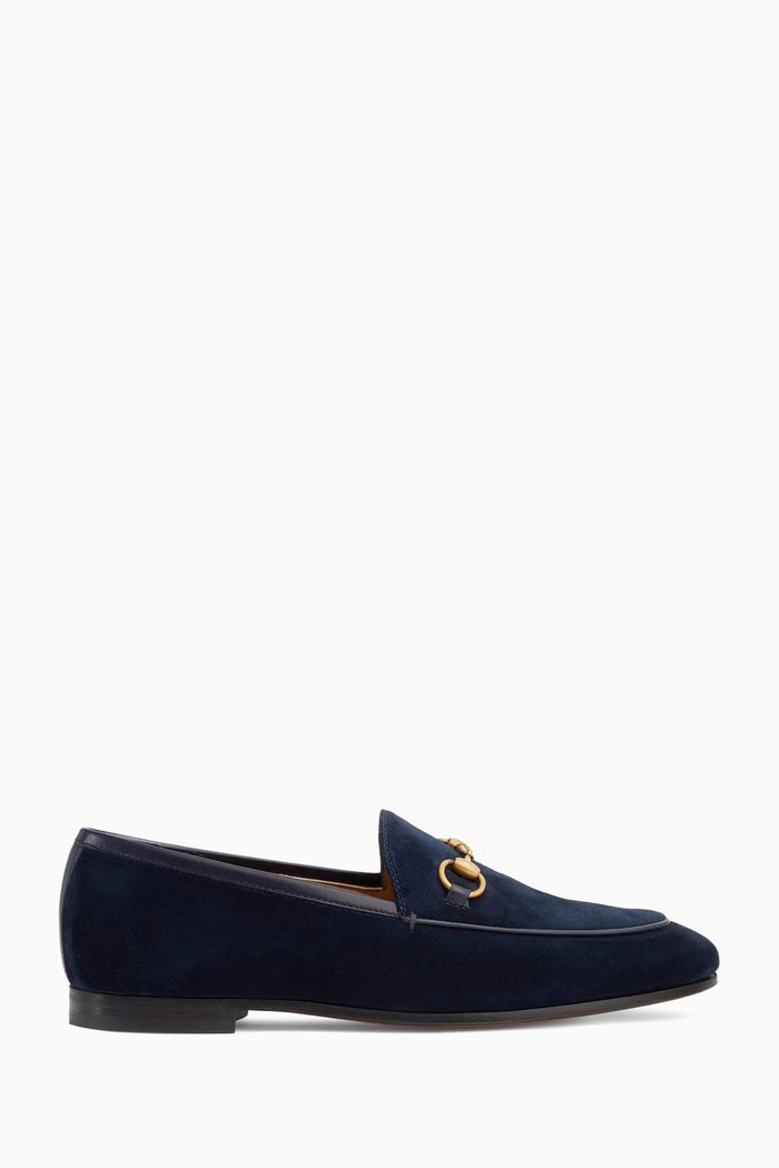

Jordaan Loafers in Suede, Blue