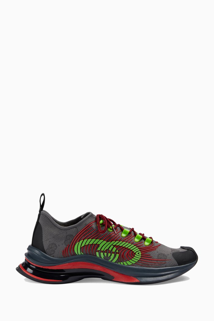 

Run Low-top Sneakers in Technical Knit Fabric, Multicolour