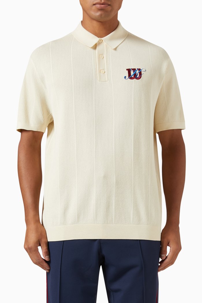 

x Wilson Essex Polo Shirt in Knit, White