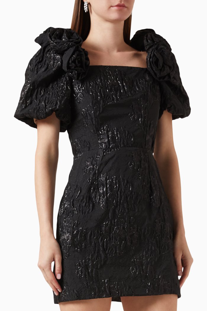 

Tourmaline Mini Dress, Black