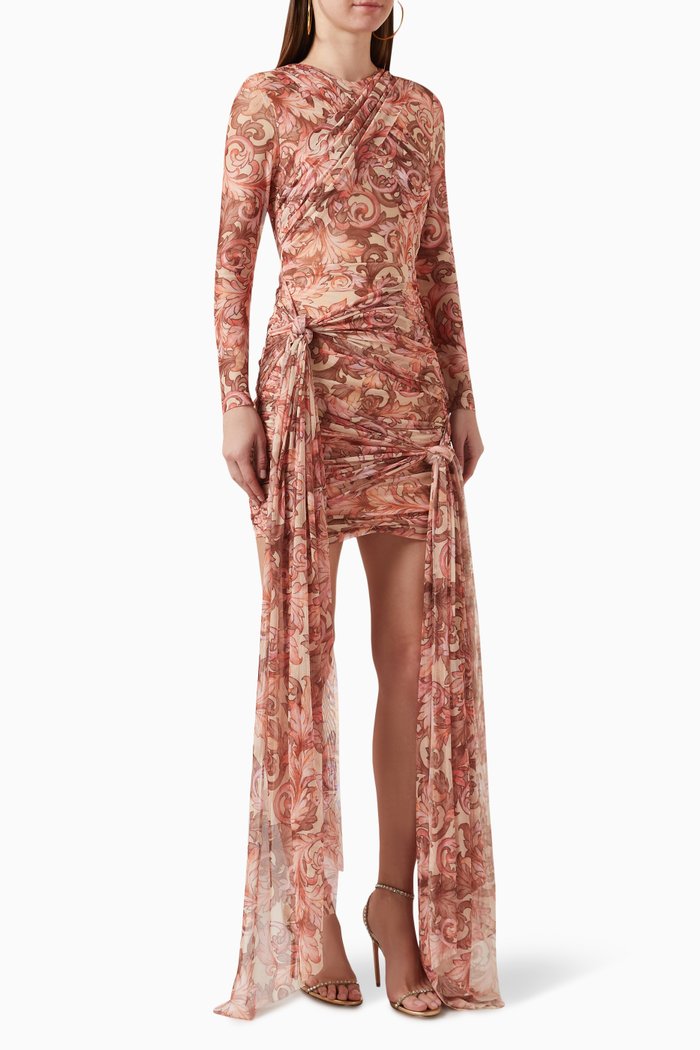 

Desmine Printed Mini Dress, Multicolour