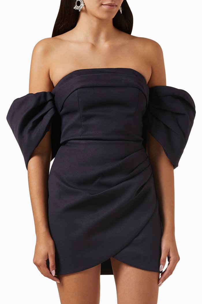 

Palladium Off-shoulder Dress, Blue