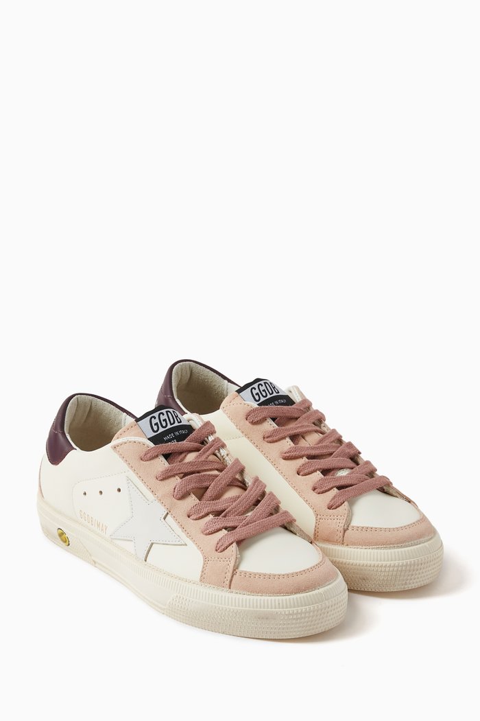 

May Sneakers in Nappa Leather, Neutral