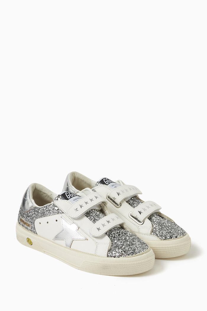 

May School Sneakers in Vegan Leather, White