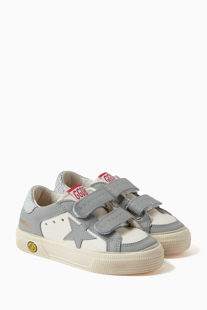

My School Sneakers in Nappa Leather, White