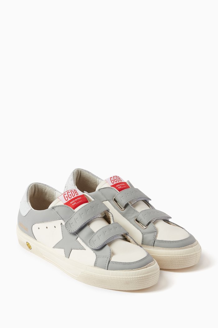 

My School Sneakers in Nappa Leather, White
