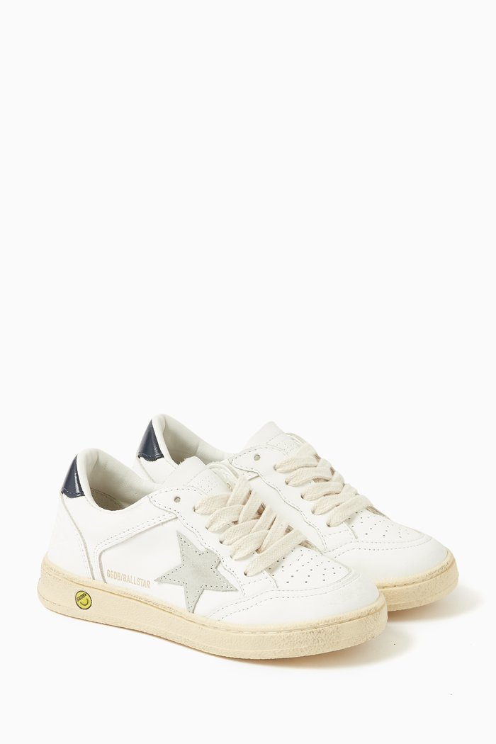 

Ballstar Sneakers in Vegan Leather, White