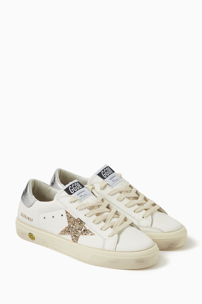 

May Low-top Sneakers in Nappa Leather, White