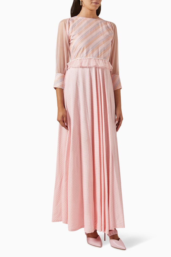 

Embroidered Dress, Orange