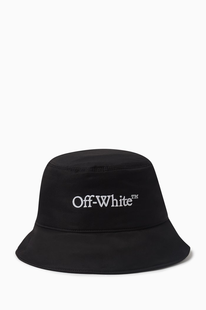 

Bucket Hat in Cotton, Black