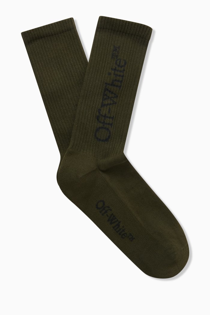 

Arrow Bookish Socks in Cotton-knit, Grey