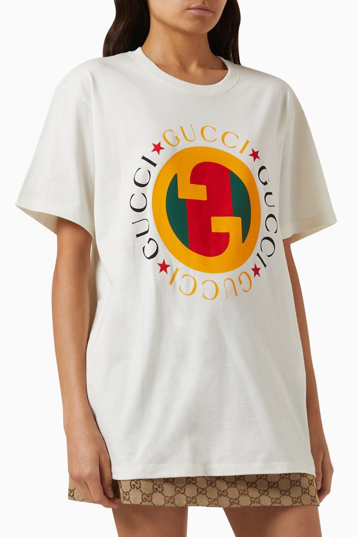 

Logo-print T-shirt in Cotton-jersey, Neutral