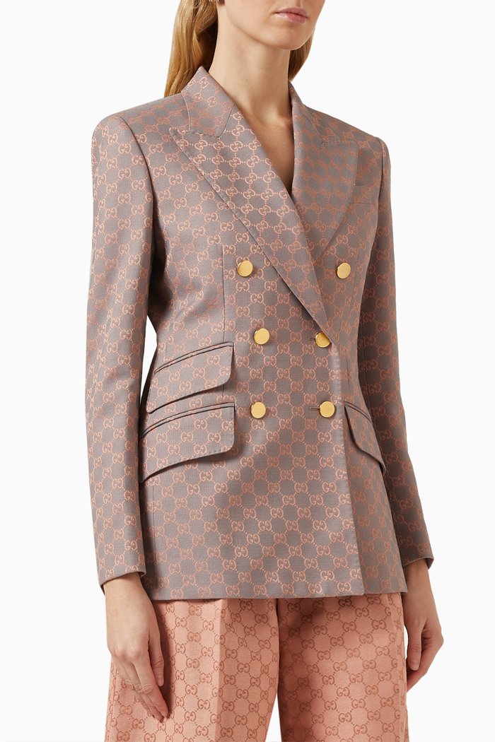 

GG Jacket in Cotton-canvas, Pink