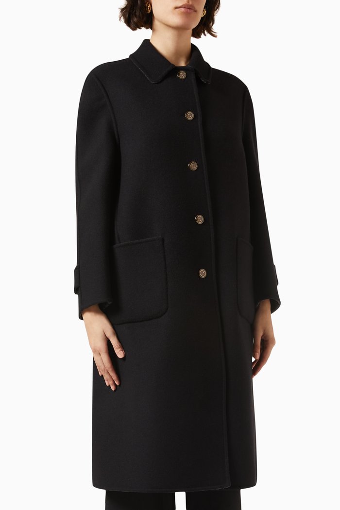 

Reversible Coat in GG Wool, Grey