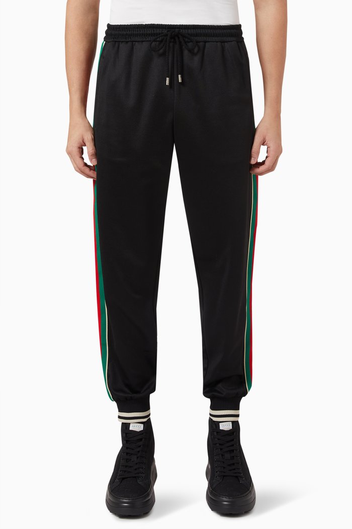 

Sweatpants in Technical Jersey, Black