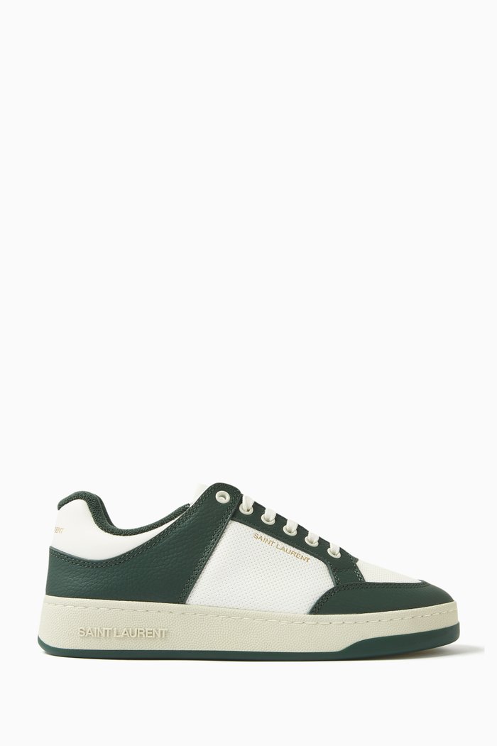 

SL/61 Low-Top Sneakers in Leather, White