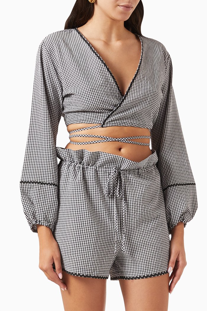 

Murphy Wrap Top, Multicolour