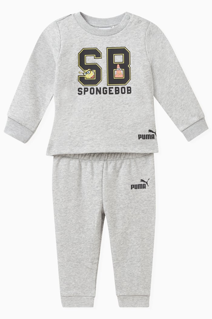 

Spongebob Tracksuit Set in Cotton, Grey