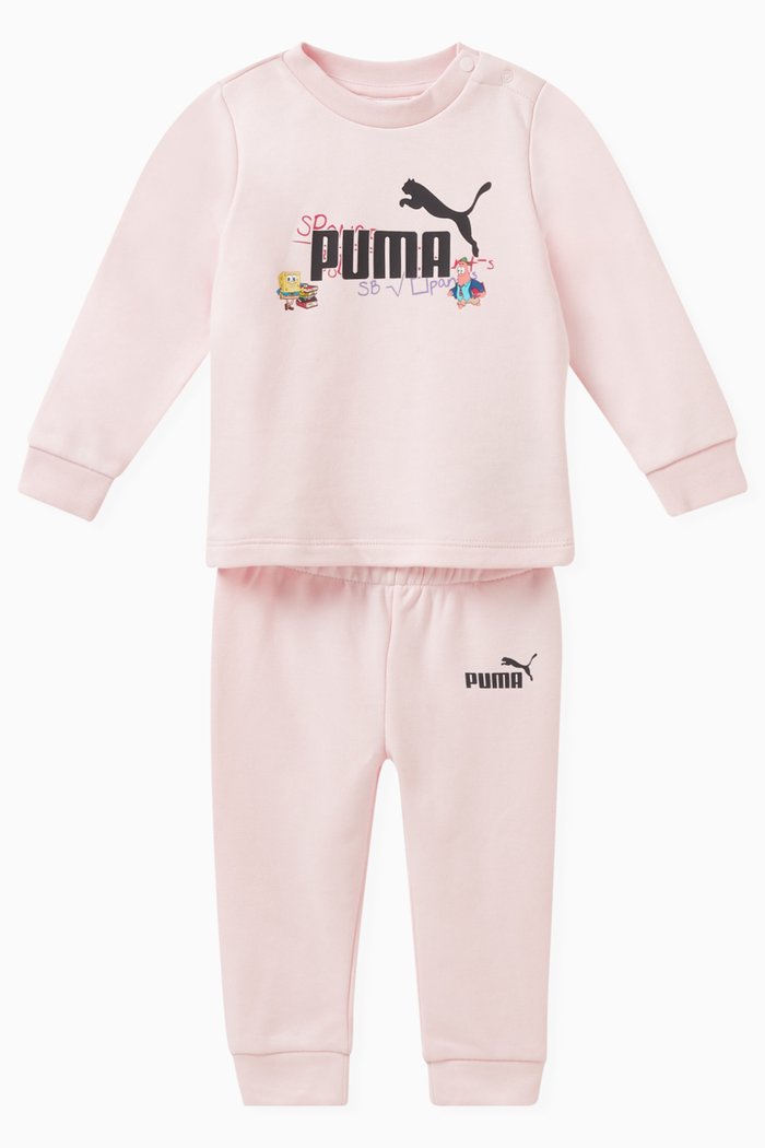

x Spongebob Tracksuit Set in Cotton, Pink