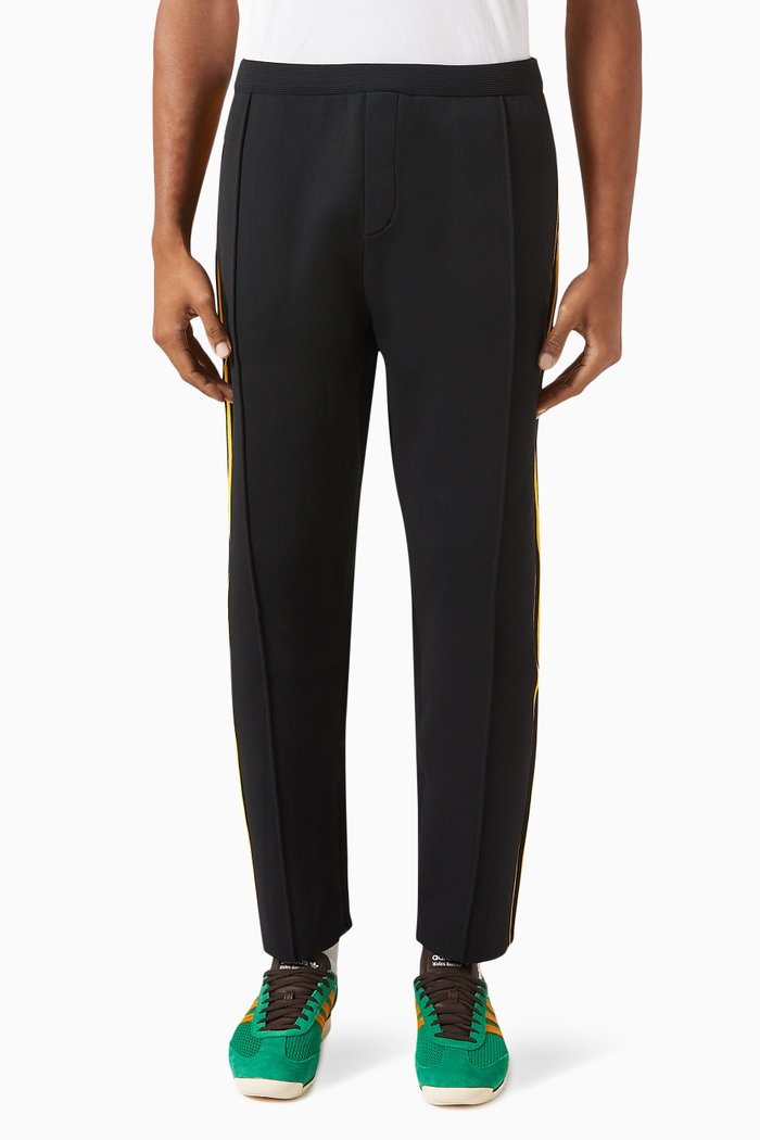 

x Wales Bonner Track Pants in Cotton Jersey, Black