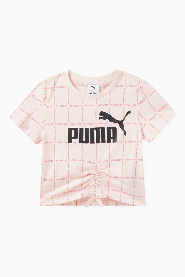

Spongebob Logo-print T-shirt in Cotton, Pink