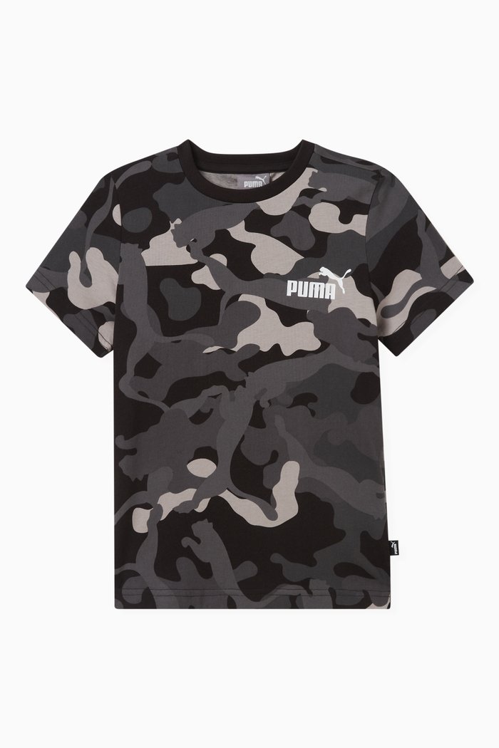

Logo-print T-shirt in Cotton, Black