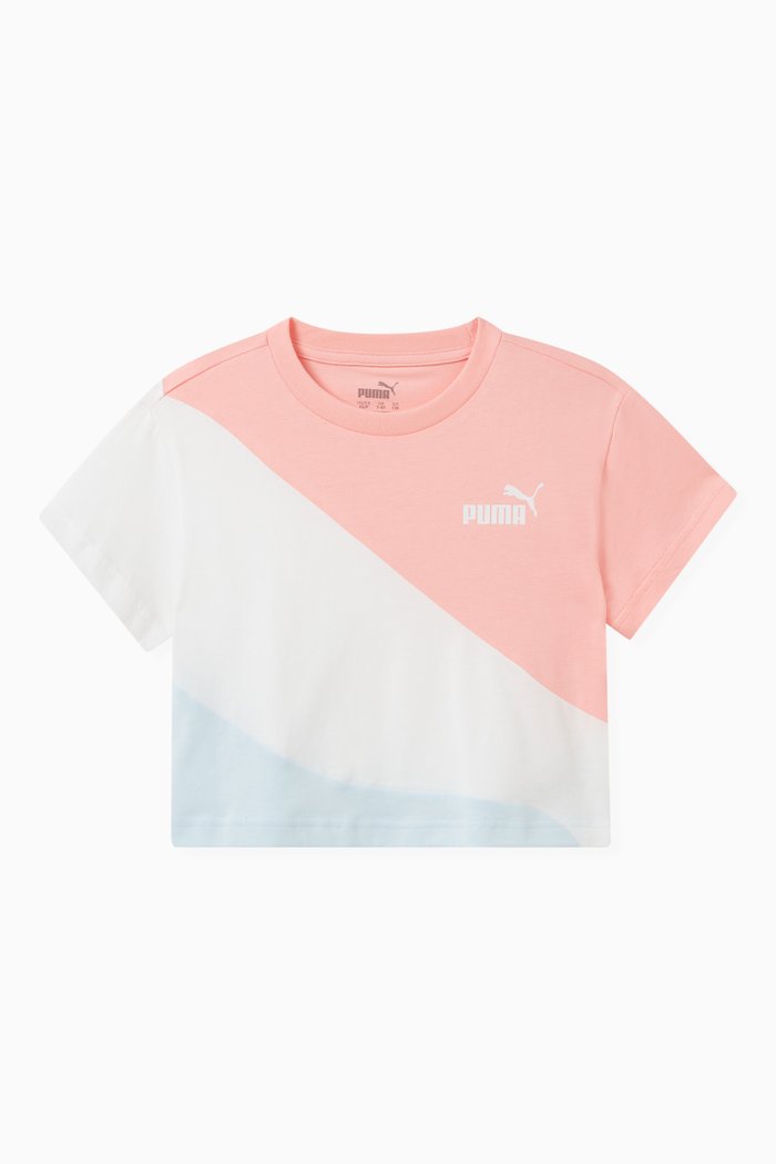 

Logo-print T-shirt in Cotton, Blue