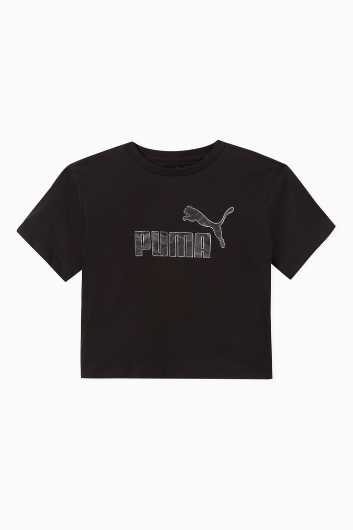 

Logo-print T-shirt in Cotton, Black