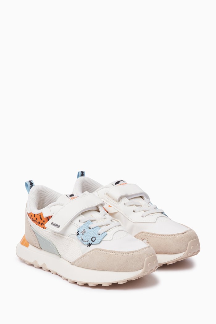 

Pre-School Rider FV Mix Match Sneakers in Nylon, Neutral