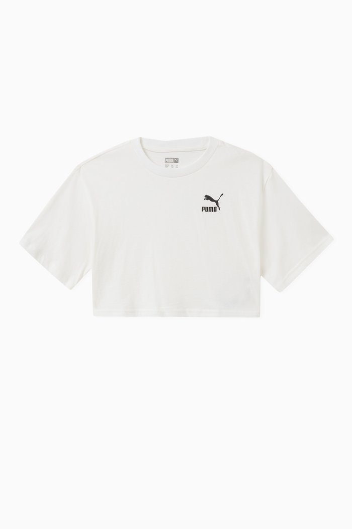 

Logo-print T-shirt in Cotton, White