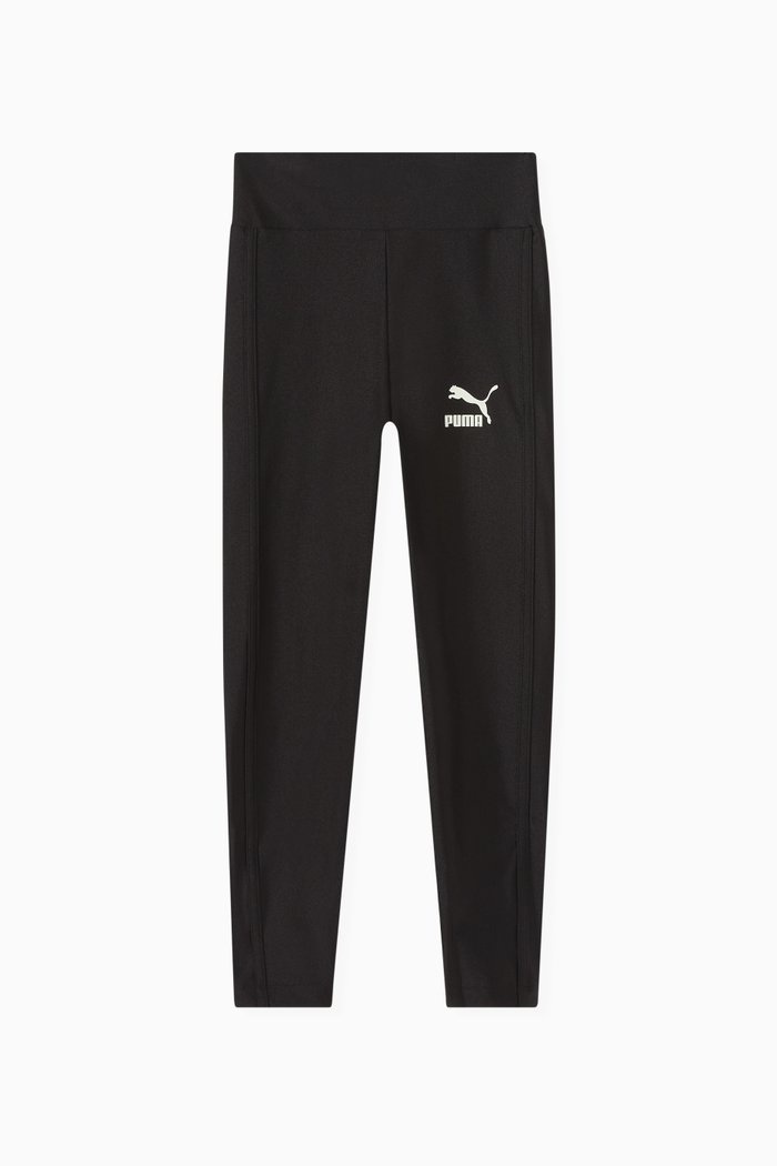 

High-waist Leggings in Nylon, Black