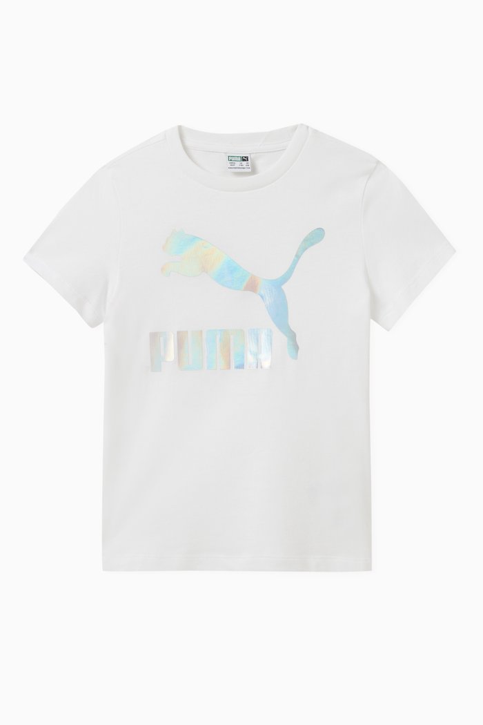 

Logo-print T-shirt in Cotton, White