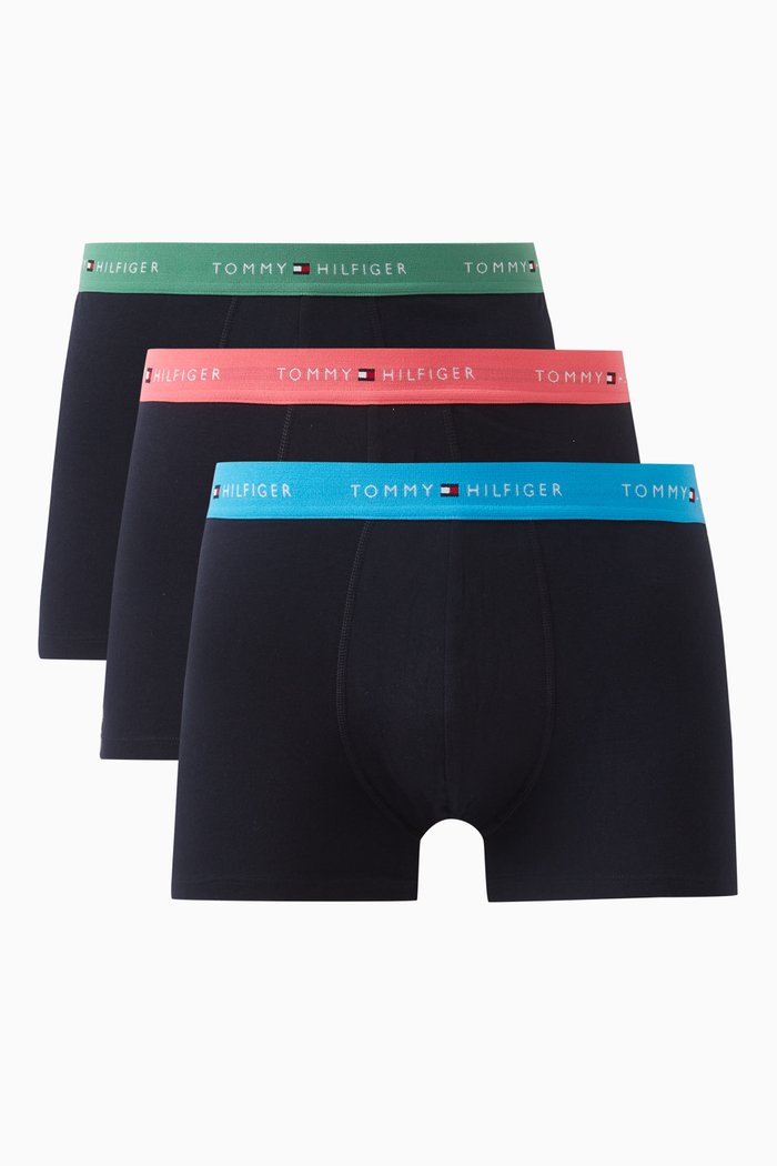 

Logo Trunk in Cotton, Set of 3, Multicolour