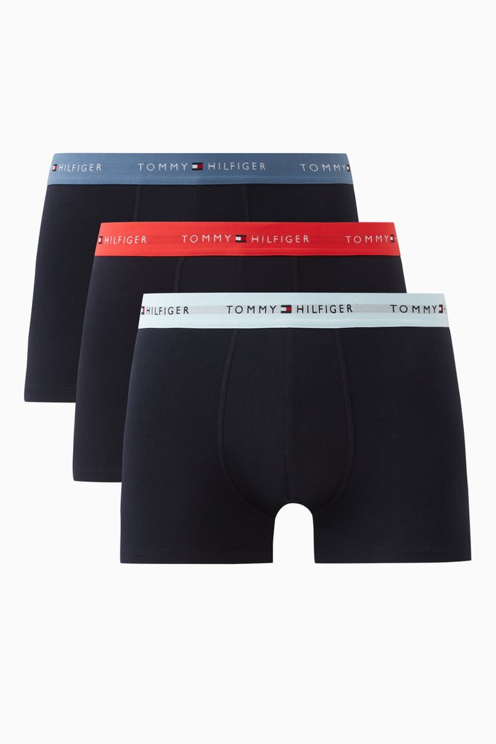 

Logo Trunk in Cotton, Set of 3, Multicolour