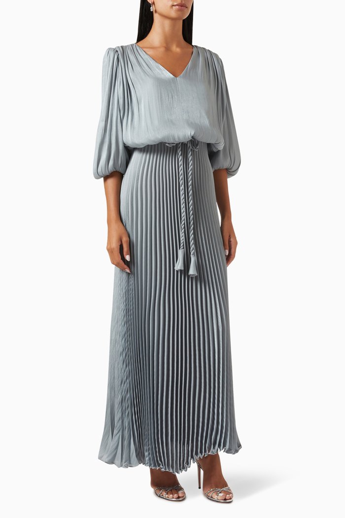 

Belted Dress, Silver