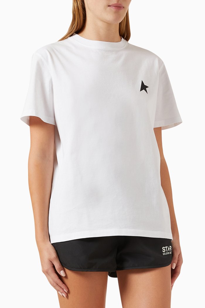 

Graphic T-shirt in Jersey, White