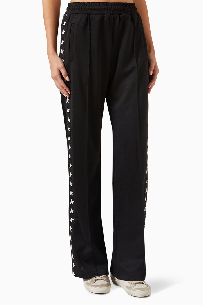 

Star Track Pants in Technical Jersey, Black