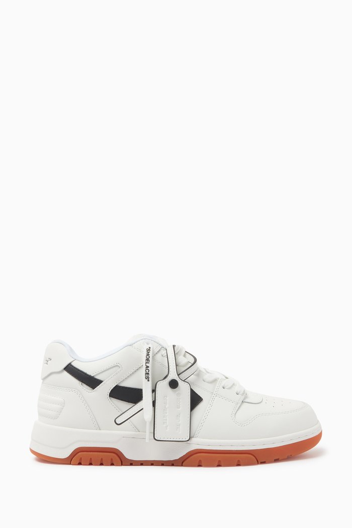 Out Of Office Sneakers in Leather, White