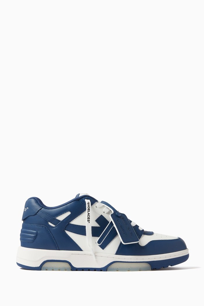 

Out Of Office Sneakers in Leather, Blue