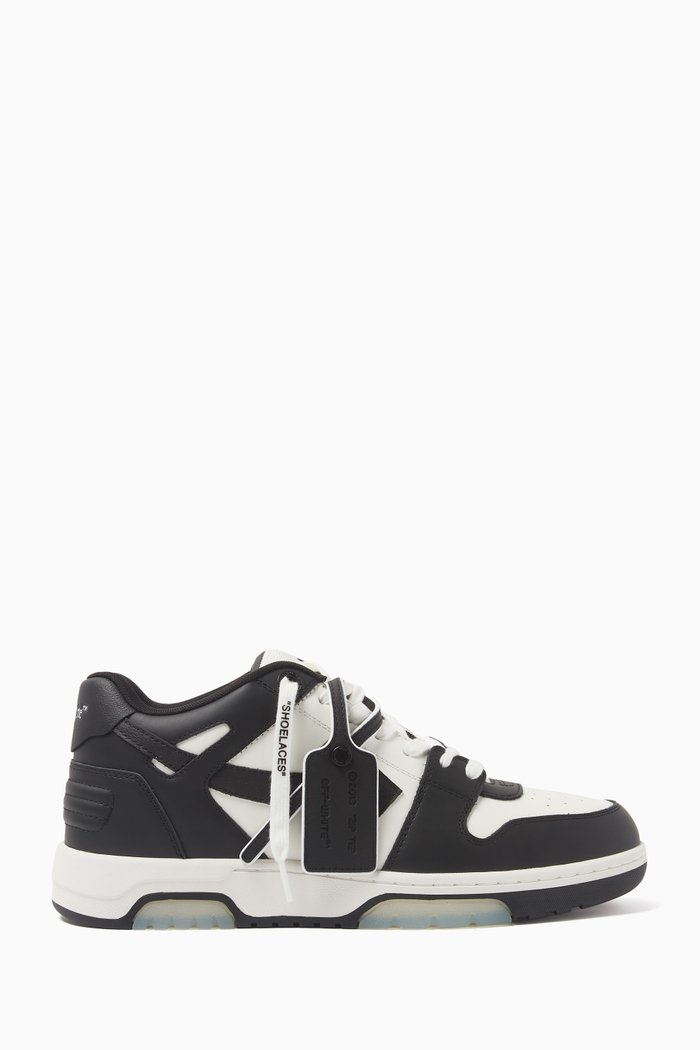 

Out Of Office Sneakers in Leather, White