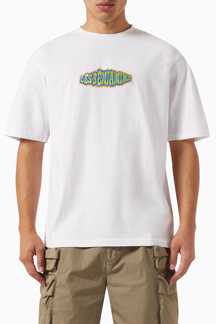 

002 Short-sleeve T-shirt in Cotton-jersey, White