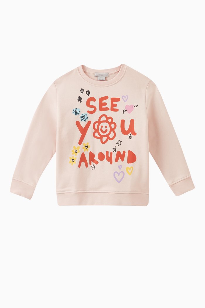 

See You Around Sweatshirt, Pink