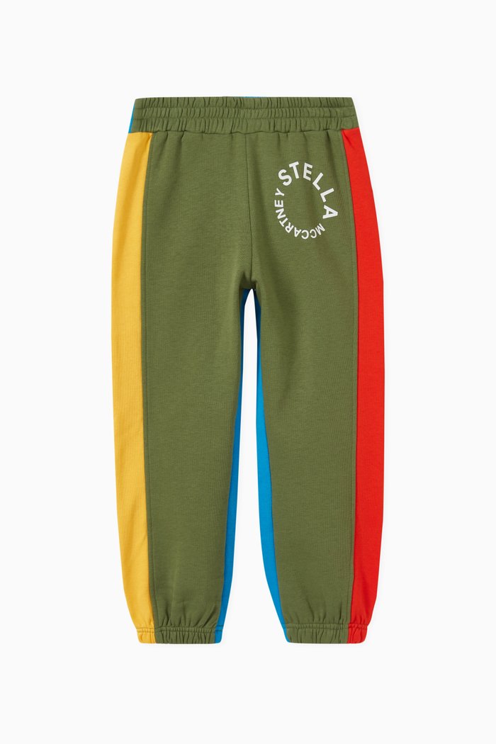 

Circular Logo Sweatpants in Organic Cotton, Multicolour