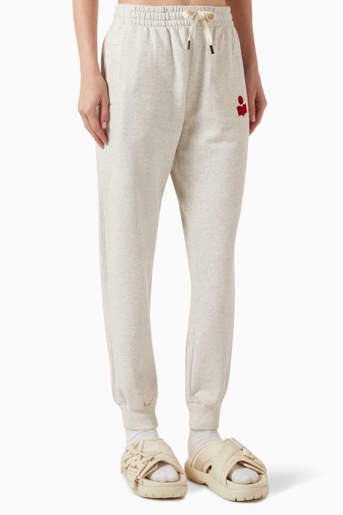 Malona Sweatpants in Cotton-jersey, Neutral