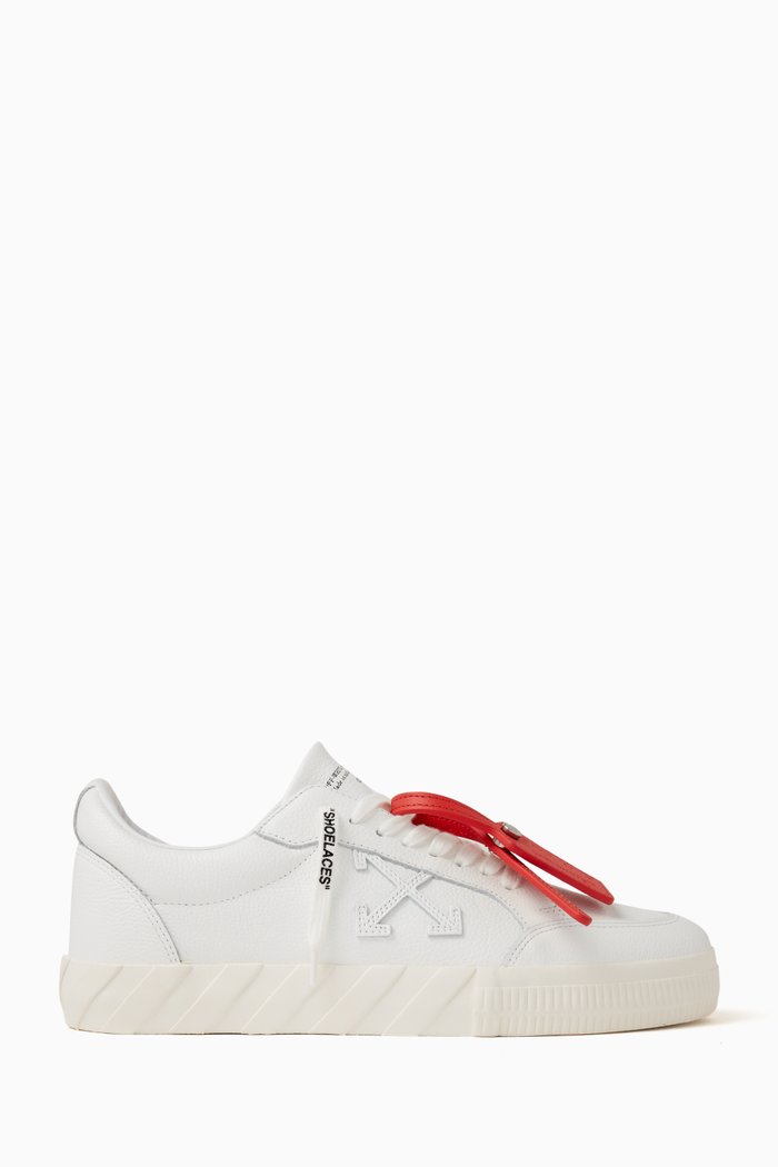 

Low-top Sneakers in Calf Leather, White