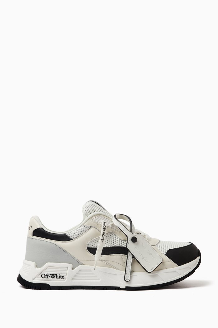 

Runner B Sneakers in Leather, White