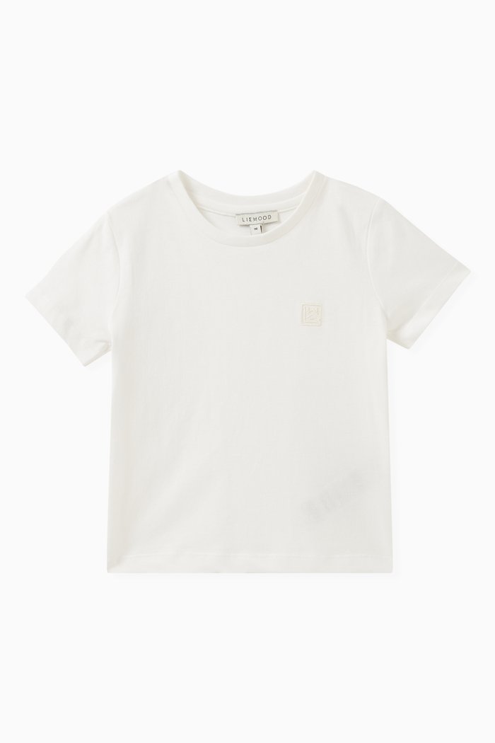 

Short Sleeved Apia T-shirt in Organic Cotton, White