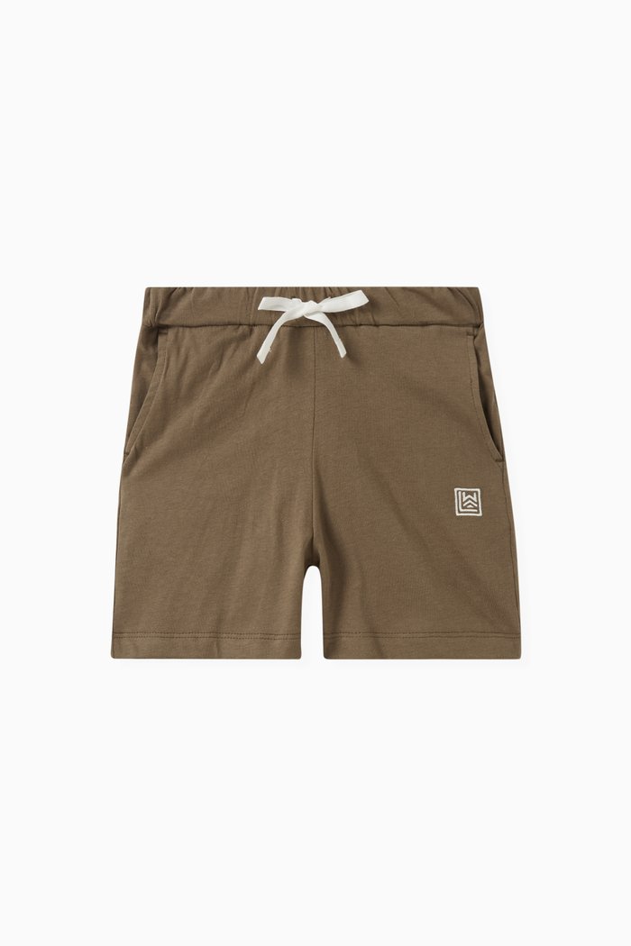 Bako Shorts in Organic Cotton Jersey, Green