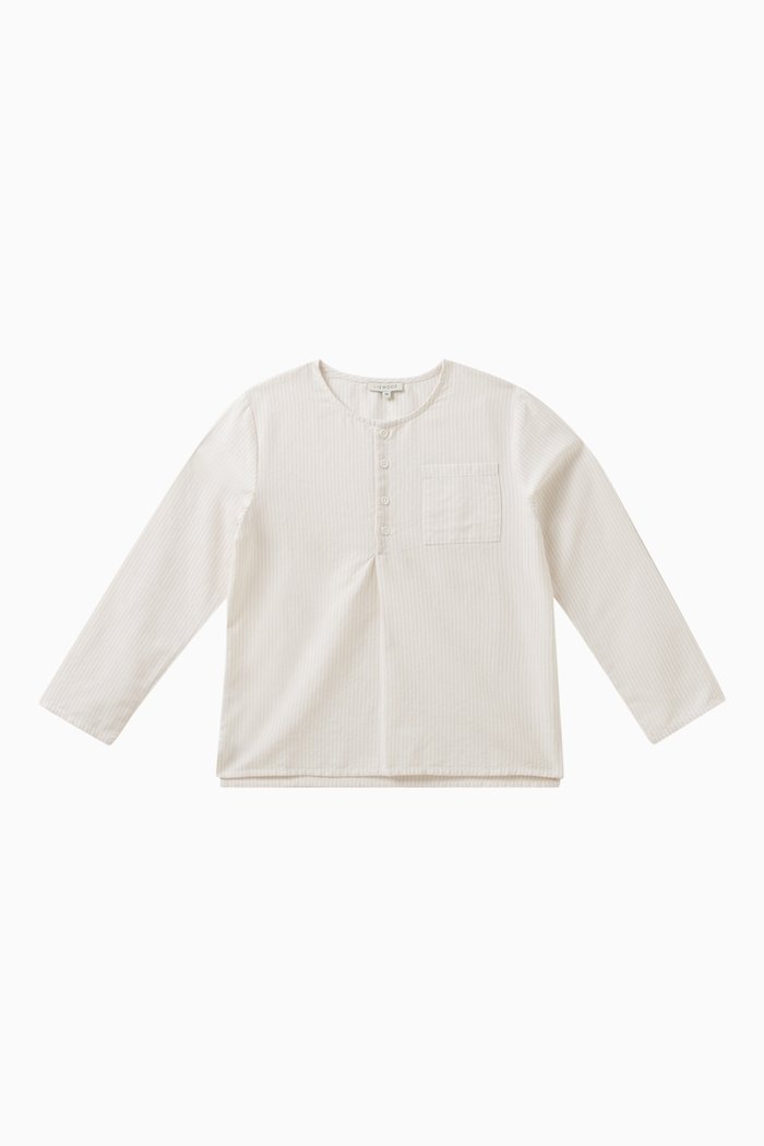

Houston Stripe Shirt in Organic Cotton, Multicolour